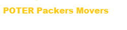 Poter Packers and Movers Logo